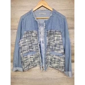 Arianna by Howard's Jacket. Open Front L/XL
